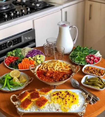 عکس از غذاهای ایرانی خوشمزه