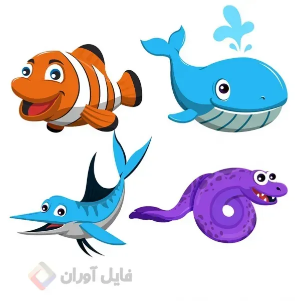  عکس پروفایل ماهی های کارتونی