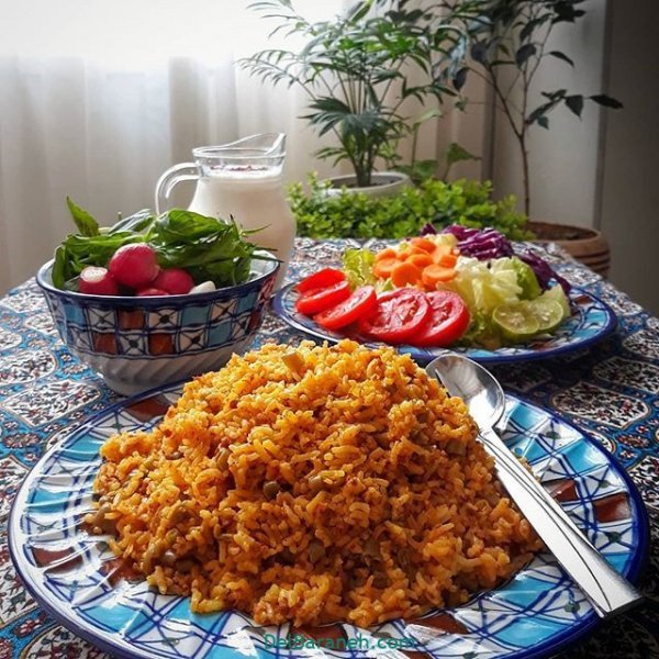  عکس از سفره غذاهای ایرانی