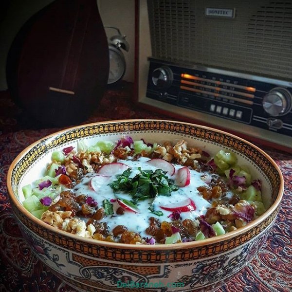  عکس از سفره غذاهای ایرانی