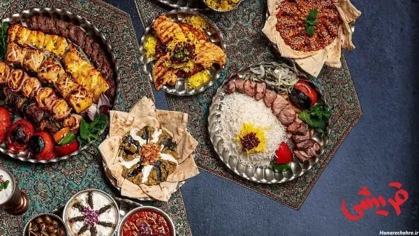  عکس سفره غذای ایرانی ساده