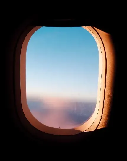  عکس از پنجره هواپیما برای استوری اینستاگرام