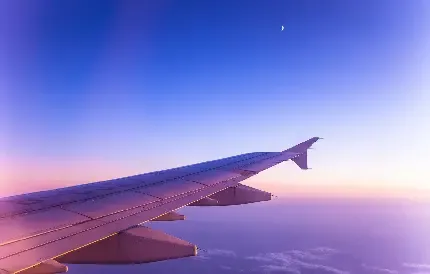 عکس از داخل هواپیما برای استوری