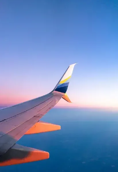  عکس از بال هواپیما برای پس زمینه کامپیوتر