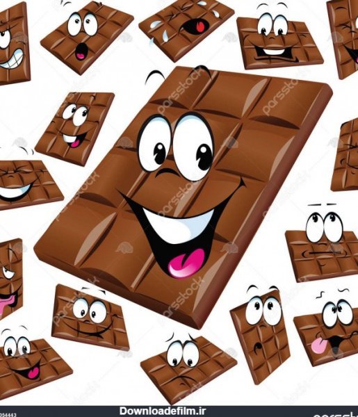  عکس شکلات فانتزی کارتونی
