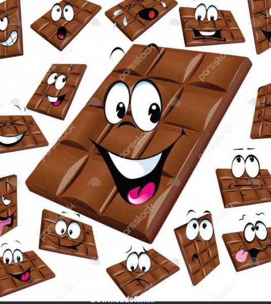  عکس شکلات فانتزی کارتونی