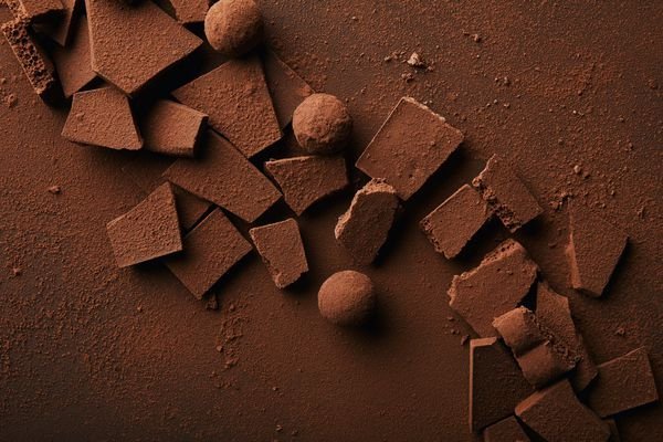  عکس ترافل های خوشمزه شکلاتی با کیفیت بالا