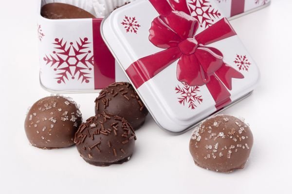  عکس ترافل های خوشمزه شکلاتی با کیفیت بالا