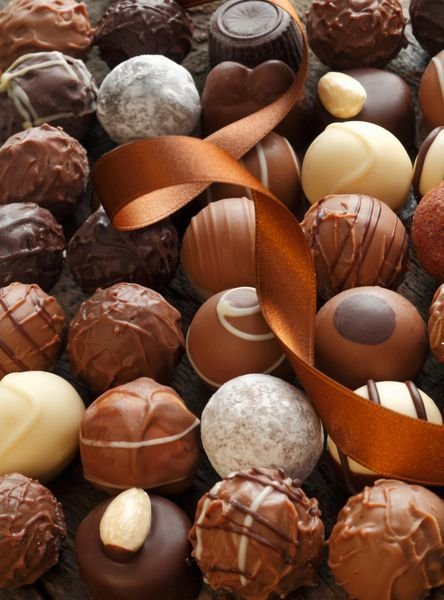  عکس ترافل های خوشمزه شکلاتی با کیفیت بالا