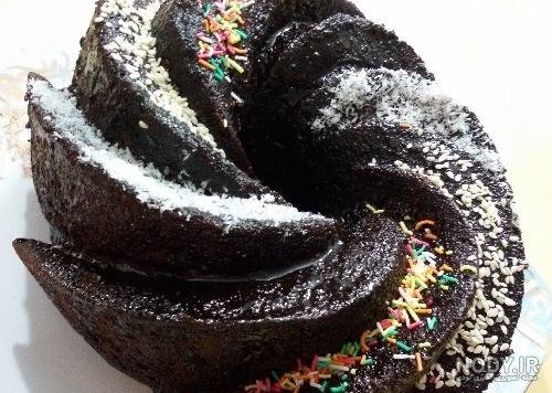  عکس کیک خیس کاکائویی خوشمزه