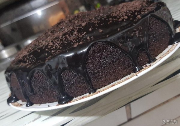  عکس کیک خیس کاکائویی خوشمزه
