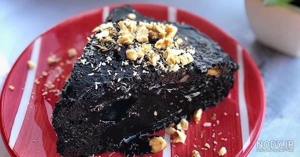  عکس کیک خیس کاکائویی خوشمزه