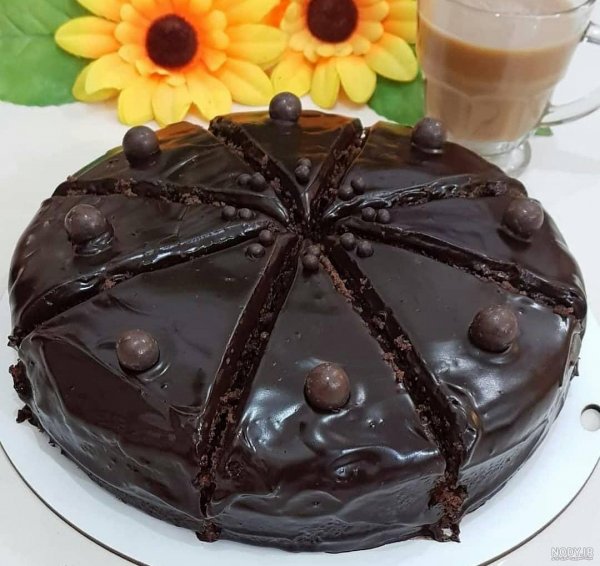  عکس کیک خیس کاکائویی خوشمزه