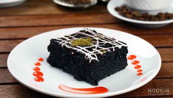  عکس کیک خیس کاکائویی خوشمزه