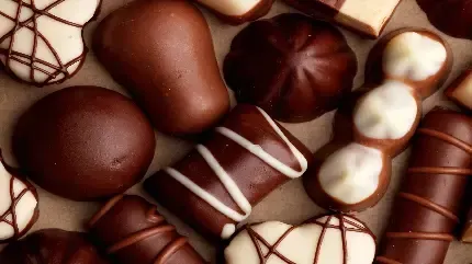  عکس زمینه شکلات های لاکچری برای لپ تاپ
