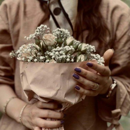  عکس پروفایل دخترونه با گل