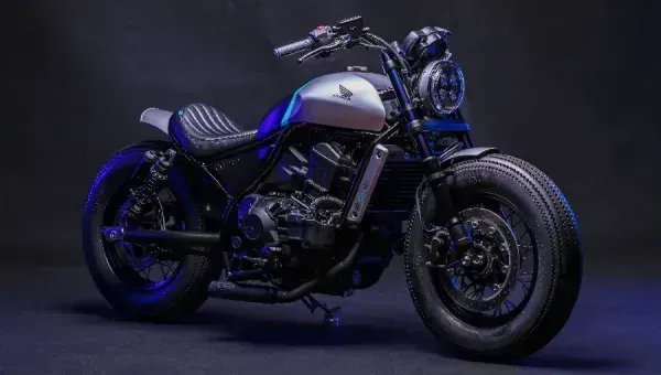  بک گراند موتور سیکلت اسپرت آبی با کیفیت بالا