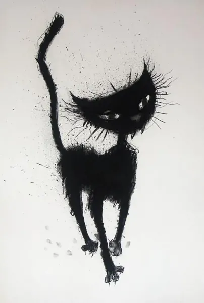 پس زمینه گربه فانتزی