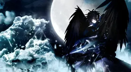  عکس پروفایل دختر انیمه ای با چشم قرمز