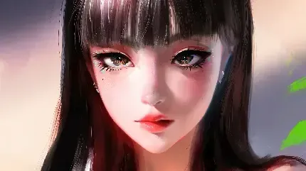  عکس پروفایل دختر انیمه ای با چشم قرمز