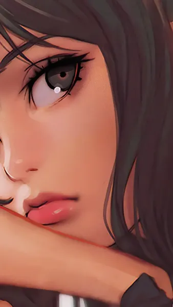  والپیپر دختر انیمه ای برای گوشی آیفون