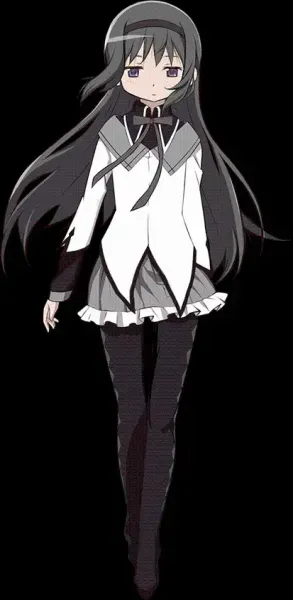  عکس دختر انیمه ای کیوت با موهای بلند