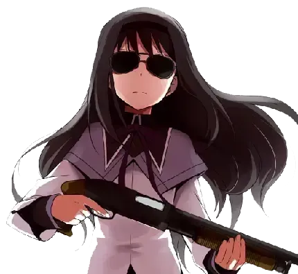  عکس دختر انیمه ای کیوت با موهای بلند