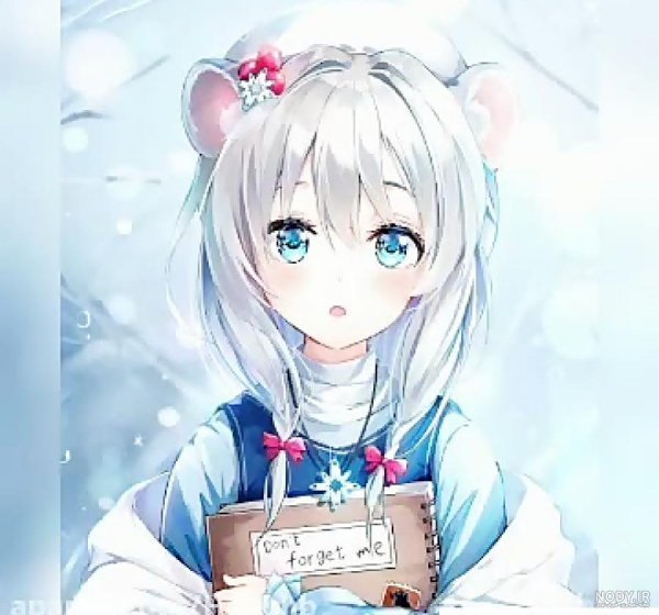  عکس دختر انیمه ای ژاپنی با لباس کیمونو