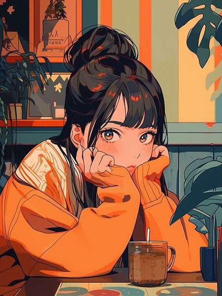  عکس دختر انیمه ای با لباس باز