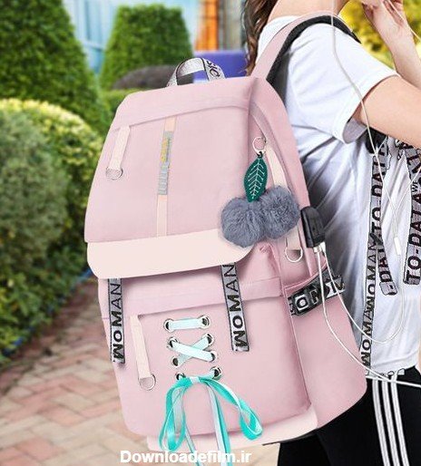  والپیپر دختر با کوله پشتی