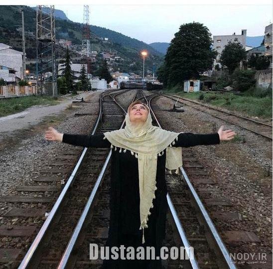  عکس ریل قطار عاشقانه