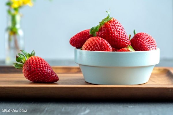  تصویر زمینه توت فرنگی برای گوشی سامسونگ