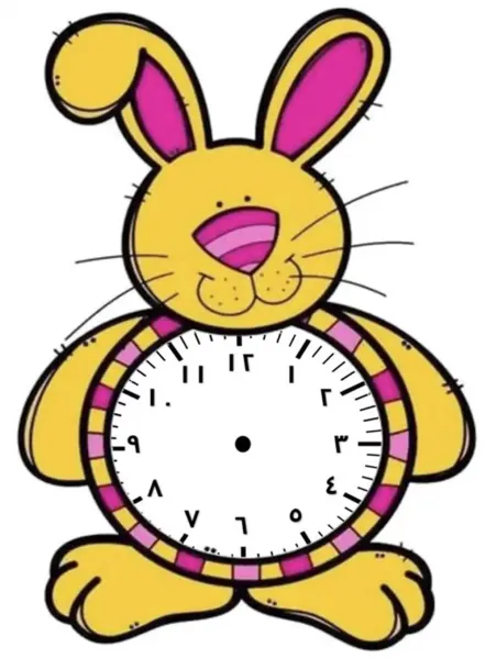  عکس ساعت کارتونی و نقاشی