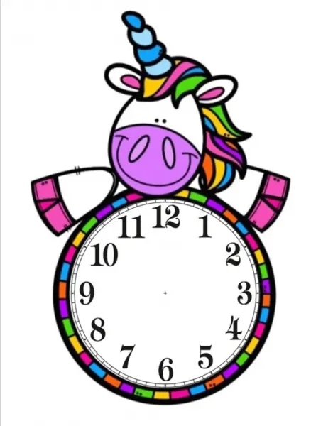  عکس ساعت کارتونی و نقاشی