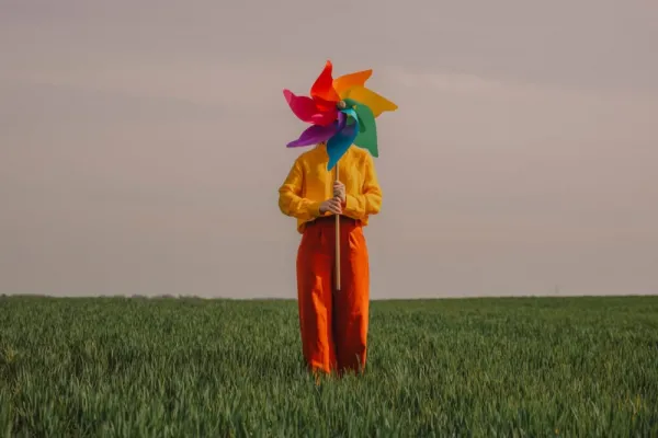  عکس پروفایل فرفره رنگی