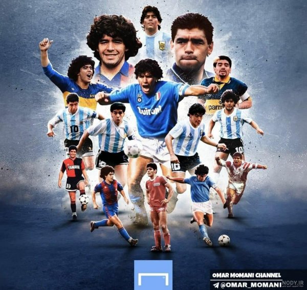  عکس مارادونا برای پروفایل