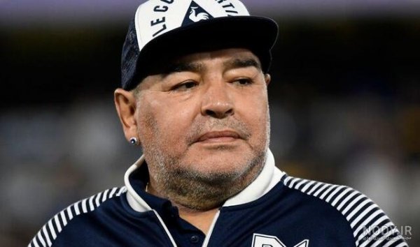 عکس مارادونا در جوانی