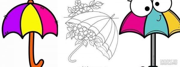  عکس چتر کارتونی