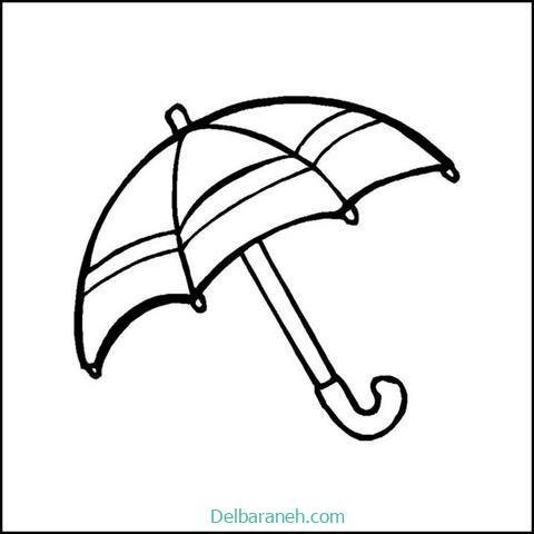 عکس چتر نقاشی