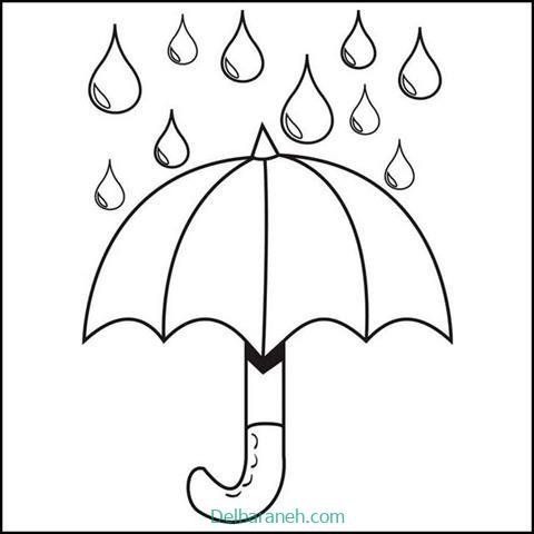  عکس چتر نقاشی