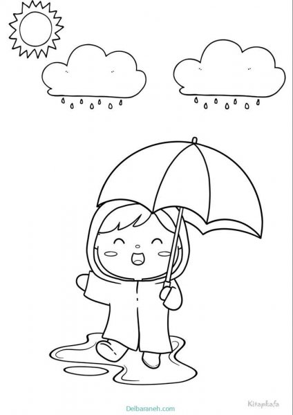  عکس چتر نقاشی