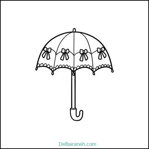  عکس چتر نقاشی