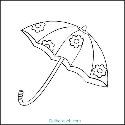  عکس چتر نقاشی