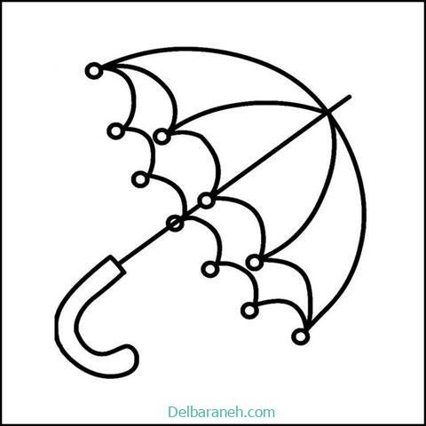  عکس چتر نقاشی