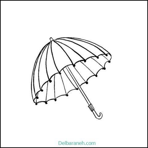 عکس چتر نقاشی