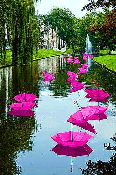 عکس چتر و باران برای پروفایل