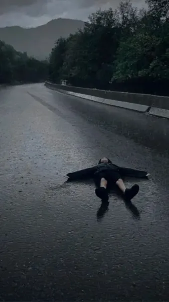 عکس باران واقعی