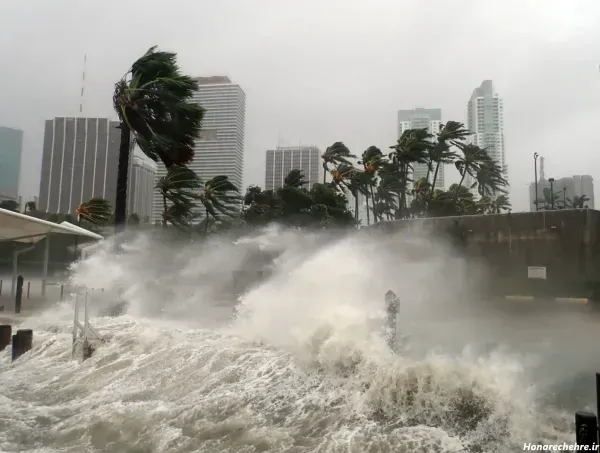  عکس طوفان ترسناک
