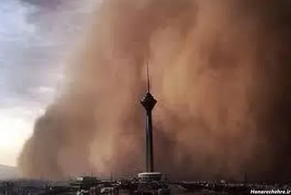  عکس طوفان ترسناک