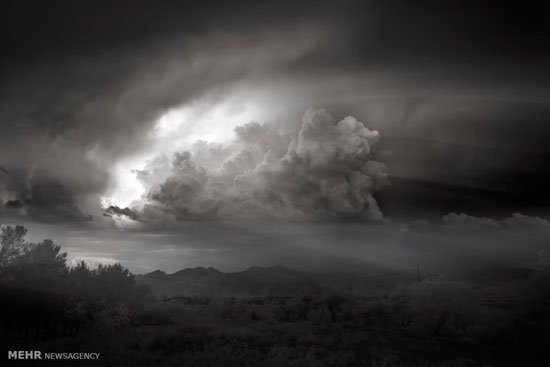 عکس رعد و برق وحشتناک